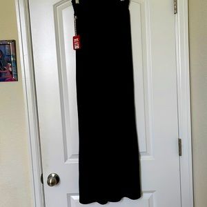 Black relaxed fit pants